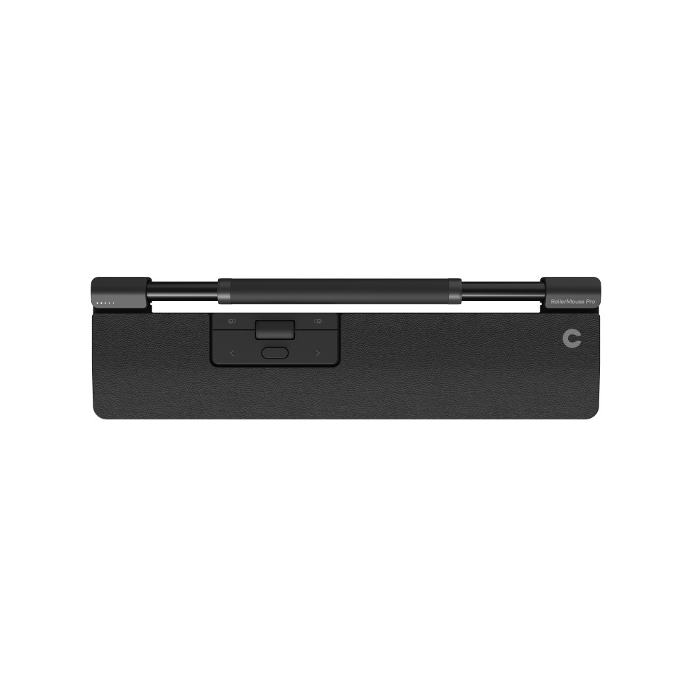 Produktbild för Contour Design RollerMouse Pro (med sladd) med Slim handledsstöd av veganskt läder