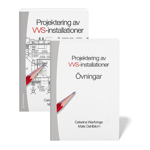 Catarina Warfvinge Projektering av VVS-installationer - paket (häftad)