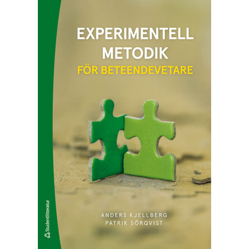 Anders Kjellberg Experimentell metodik för beteendevetare (häftad)