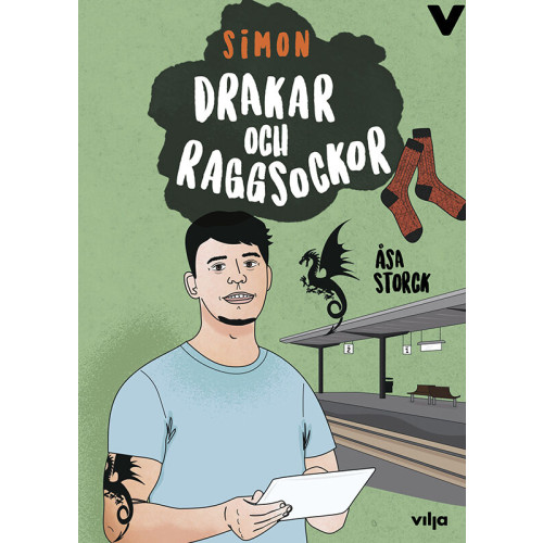 Åsa Storck Drakar och raggsockor (inbunden)