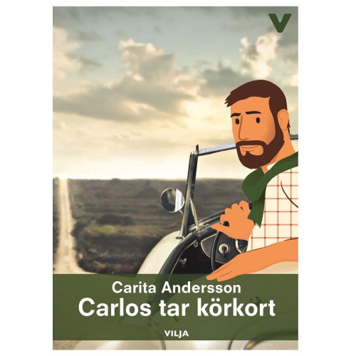 Carita Andersson Carlos tar körkort (inbunden)