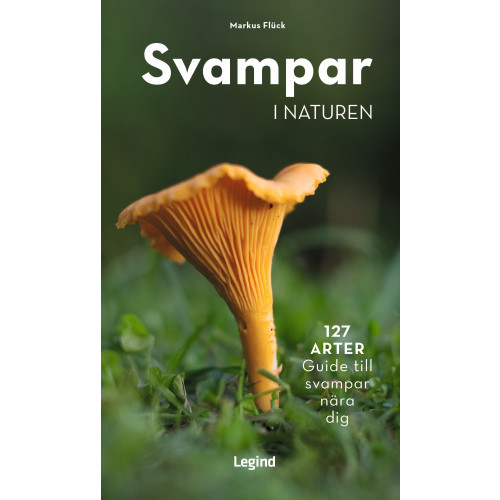 Markus Flück Svampar i naturen : 127 arter - guide till svampar nära dig (bok, danskt band)