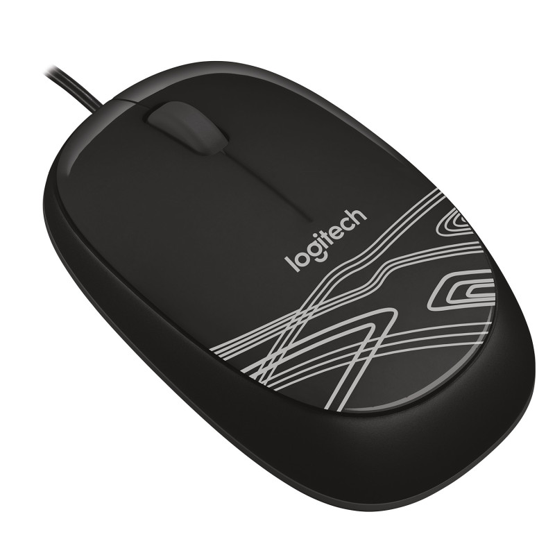 Produktbild för Logitech Mouse M105 datormöss Ambidextrous USB Type-A Optisk 1000 DPI
