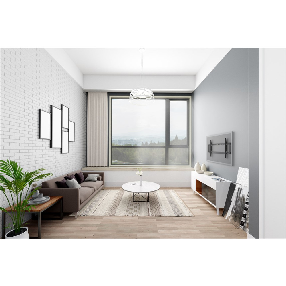 Produktbild för Goobay 49742 tv-fäste 2,54 m (100") Svart