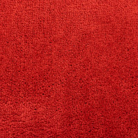Miniatyr av produktbild för Matta OVIEDO kort lugg röd Ø 120 cm