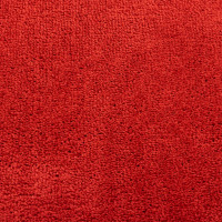 Miniatyr av produktbild för Matta OVIEDO kort lugg röd Ø 80 cm