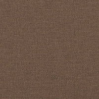 Produktbild för Soffa 3-sits brun konstmocka
