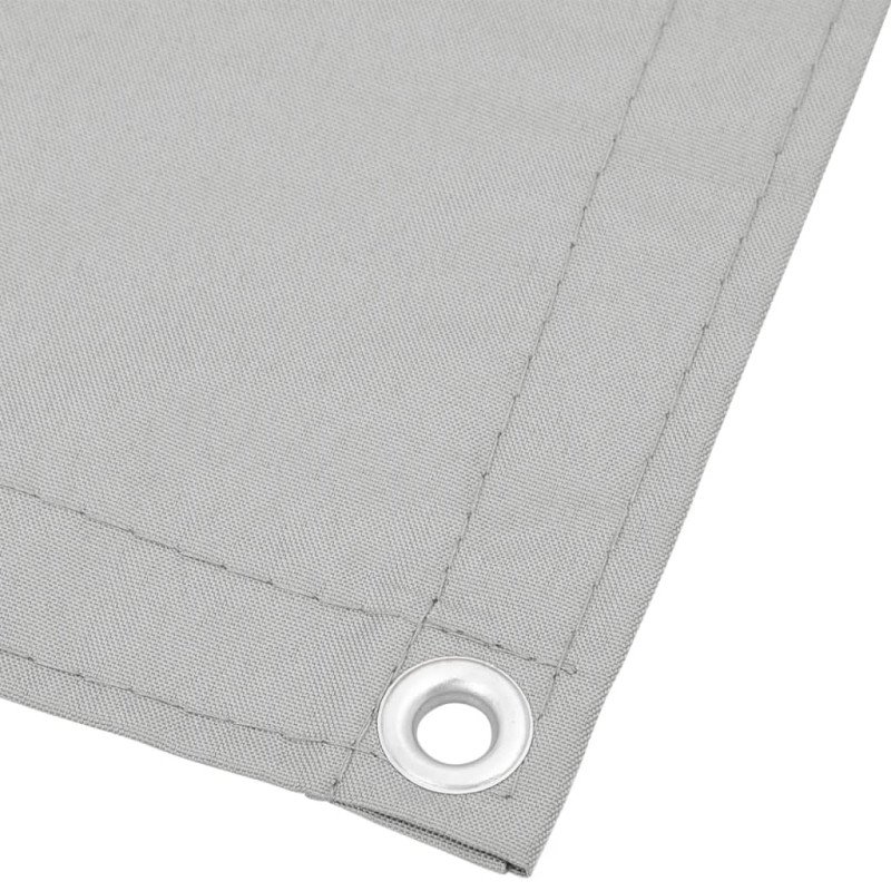Produktbild för Balkongskärm ljusgrå 90x300 cm 100% polyester oxford