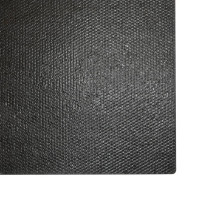 Produktbild för Dörrmatta svart 40x60 cm tuftad kokos