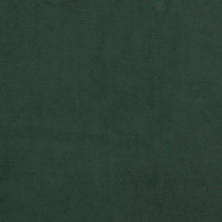 Miniatyr av produktbild för Ramsäng med madrass & LED mörkgrön 120x190 cm sammet