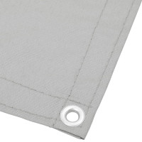 Miniatyr av produktbild för Balkongskärm ljusgrå 120x400 cm 100% polyester oxford