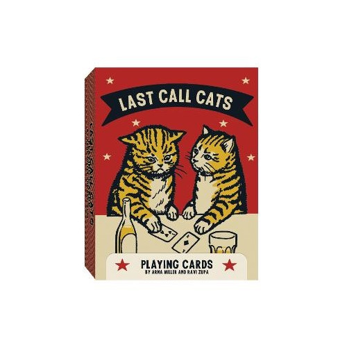 Arna Miller Last Call Cats Playing Cards (bok, eng)
