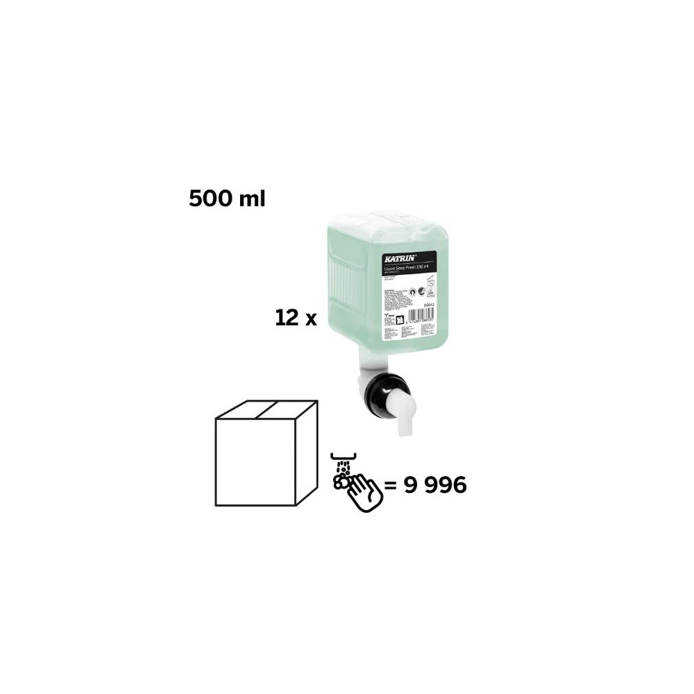 Produktbild för Tvål KATRIN Fresh 500ml