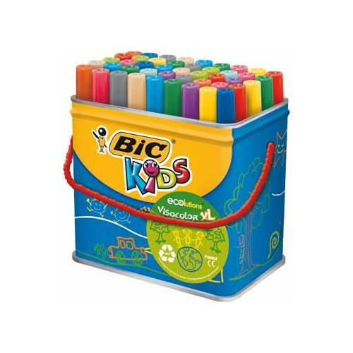 BIC BIC Kids Visacolor XL stiftpennor Bold Multifärg 48 styck