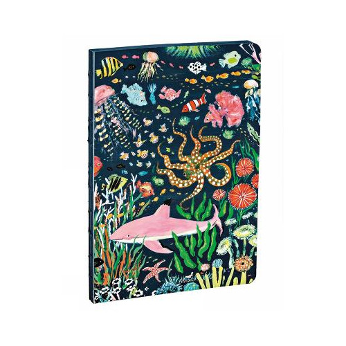teNeues Stationery Pink Shark A5 Notebook