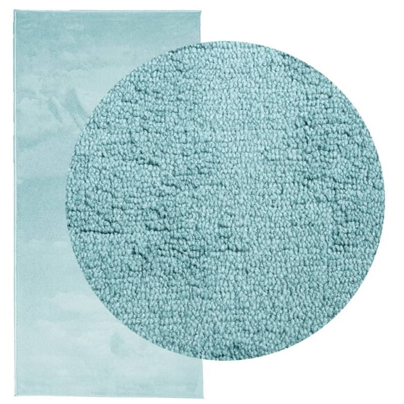 Produktbild för Matta OVIEDO kort lugg grön 100x200 cm