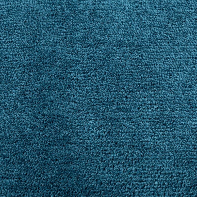 Produktbild för Matta OVIEDO kort lugg turkos 240x340 cm