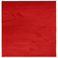 Miniatyr av produktbild för Matta OVIEDO kort lugg röd 160x160 cm