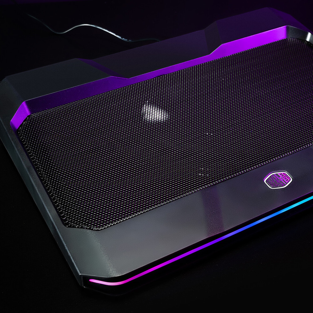 Produktbild för Cooler Master NotePal X150 Spectrum kylningsdynor för bärbara datorer 43,2 cm (17") 1000 RPM Svart