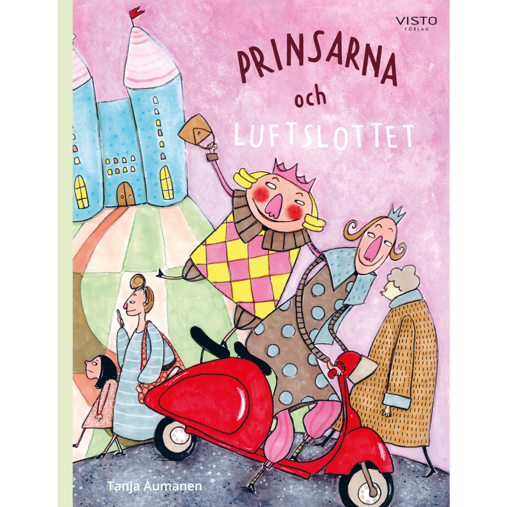 Produktbild för Prinsarna och luftslottet (inbunden)