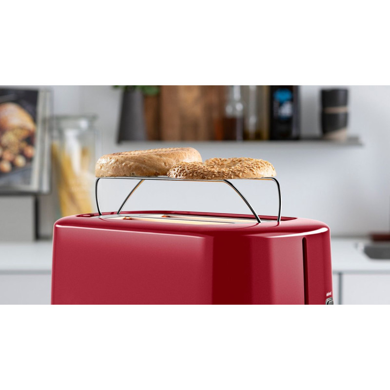 Produktbild för Bosch TAT6A514 brödrostar 2 skivor 800 W Röd