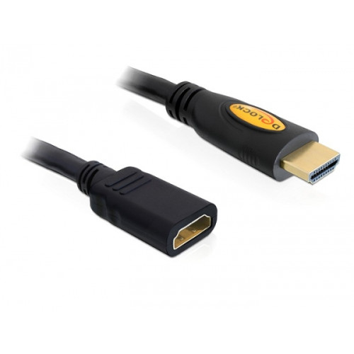 DeLOCK DeLOCK 1m HDMI HDMI-kabel HDMI Typ A (standard) Svart