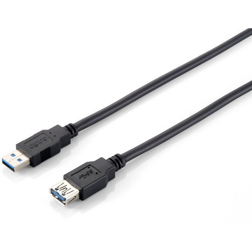 EQUIP Equip 128398 USB-kablar 2 m USB 3.2 Gen 1 (3.1 Gen 1) USB A Svart