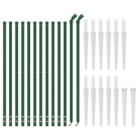 Produktbild för Stängsel med markspett grön 0,8x25 m