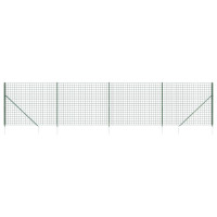 Produktbild för Stängsel med markspett grön 1,4x10 m