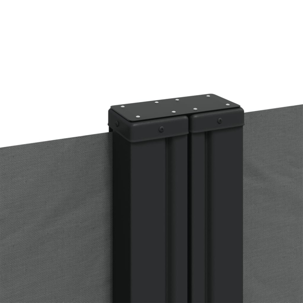 Produktbild för Infällbar sidomarkis antracit 200x1000 cm