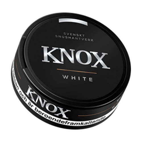 Knox White Portionssnus 10-pack (Utgånget datum)