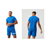 Produktbild för Borg Light T-Shirt Classic Blue Mens