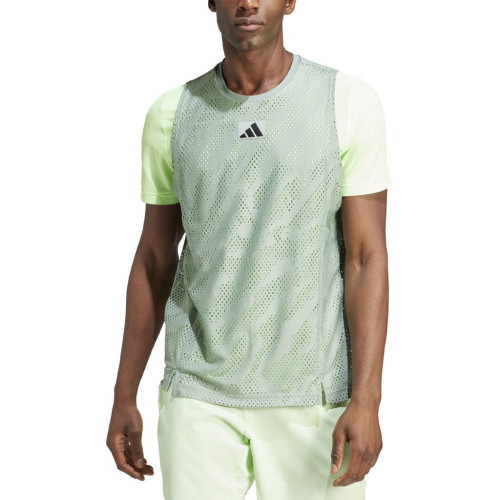Adidas Adidas Layering Tee Green Mens