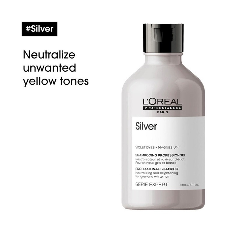 Produktbild för L'Oreal Professionnel Serie Expert Silver Shampoo 300ml