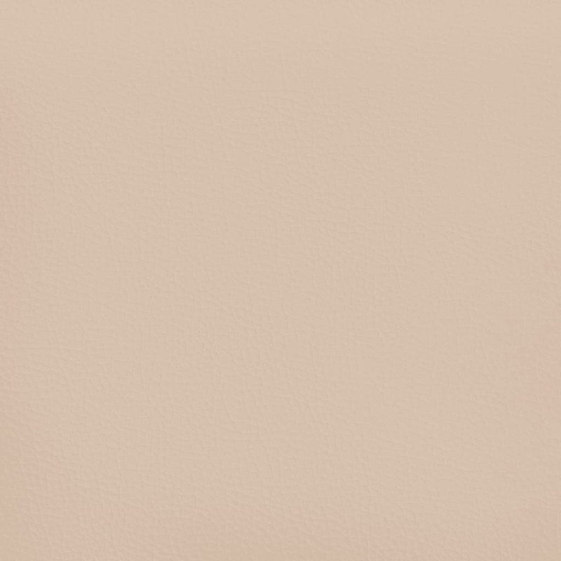 Produktbild för Sängram med huvudgavel cappuccino 120x190 cm konstläder