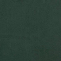 Miniatyr av produktbild för Sängram med huvudgavel mörkgrön 120x190 cm sammet