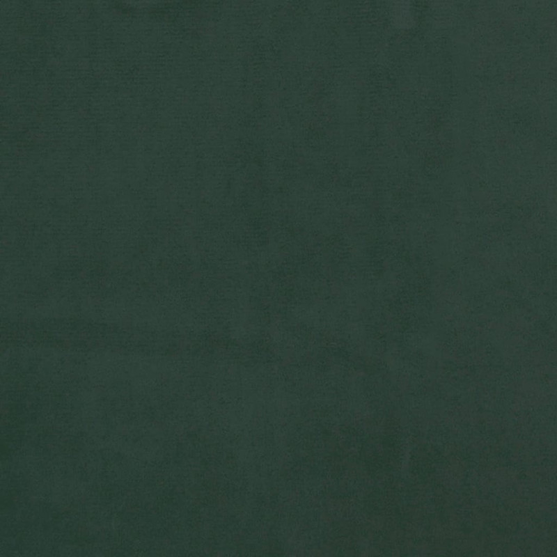 Produktbild för Sängram med huvudgavel mörkgrön 120x190 cm sammet