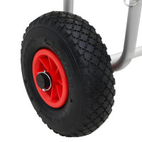 Produktbild för SUP-vagn för 2 surfbrädor 90 kg aluminium