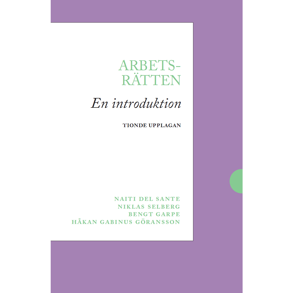 Produktbild för Arbetsrätten : en introduktion (häftad)