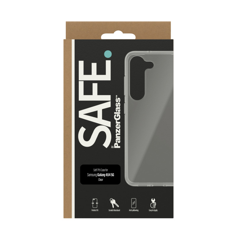 Produktbild för PanzerGlass Samsung SAFE by TPU Case mobiltelefonfodral Omslag Transparent