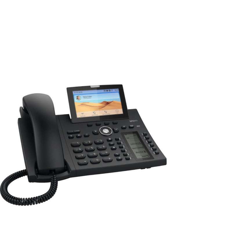 Produktbild för Snom D385N IP-telefoner Svart 12 linjer TFT