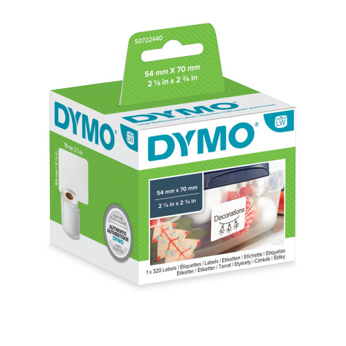 DYMO DYMO LW - Universaletiketter - 54 x 70 mm - S0722440