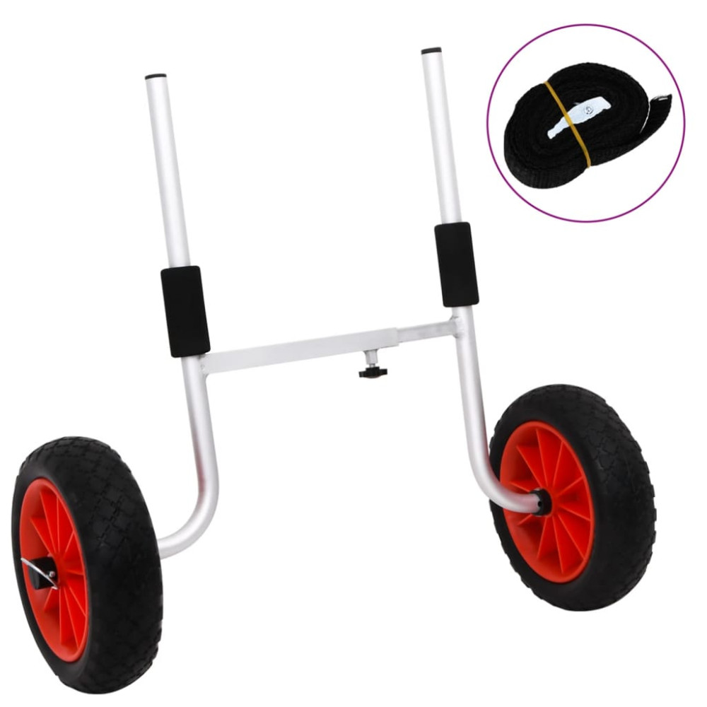 Produktbild för Kajakvagn 90 kg aluminium