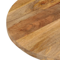 Produktbild för Bordsskiva 90x40x3,8 cm oval massivt mangoträ