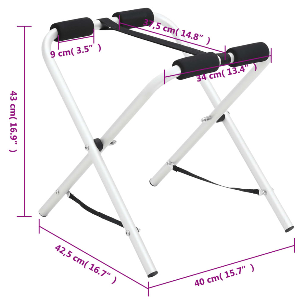 Produktbild för Kajakvagn 90 kg aluminium