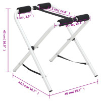 Produktbild för Kajakvagn 90 kg aluminium