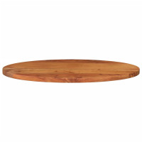 Produktbild för Bordsskiva 100x40x3,8 cm oval massivt akaciaträ