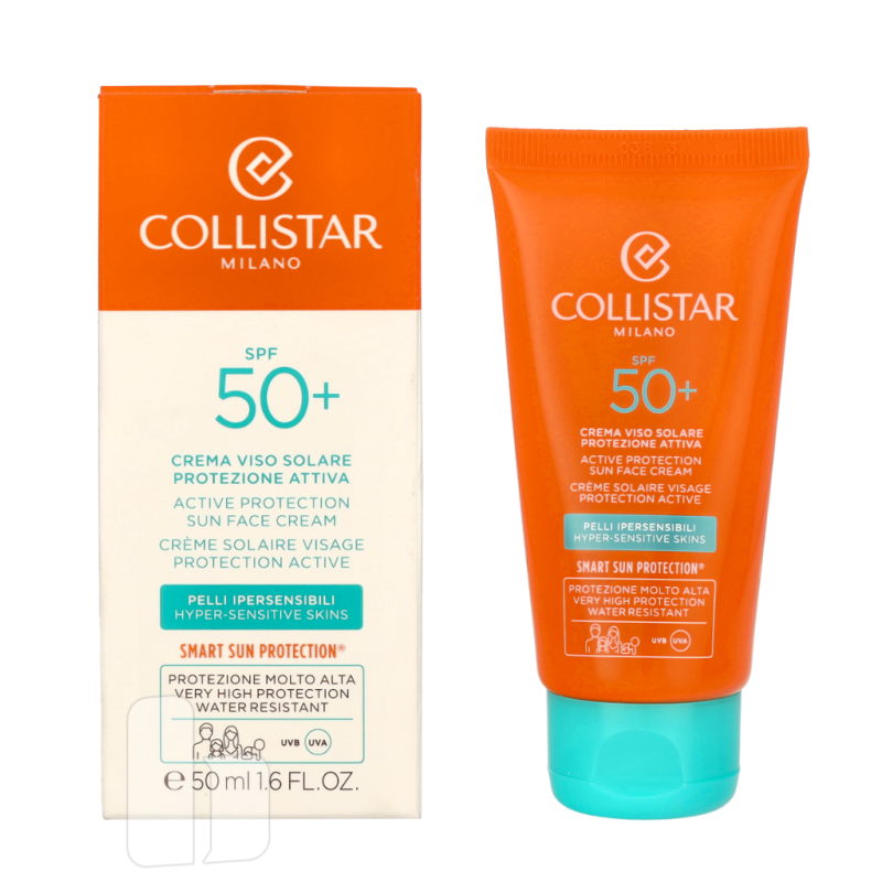 Produktbild för Collistar Active Protection Sun Face Cream SPF50+