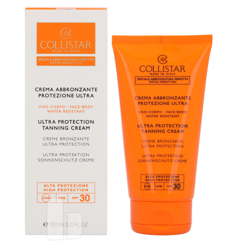Produktbild för Collistar Ultra Protection Tanning Cream SPF30