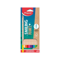 Produktbild för Färgpenna MAPED olika färger 12/fp